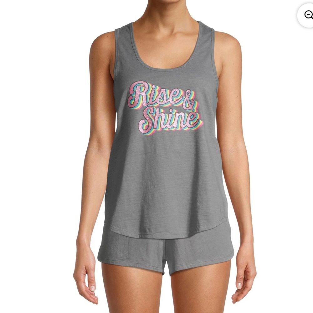 Secret Treasures Women's Rise & Shine Sleep set